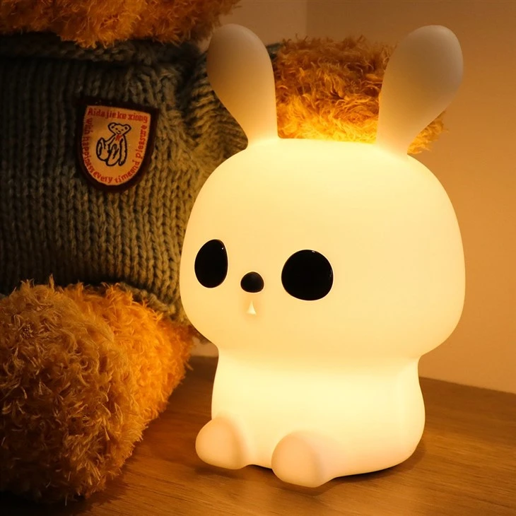 Squishy Bunny Lamp