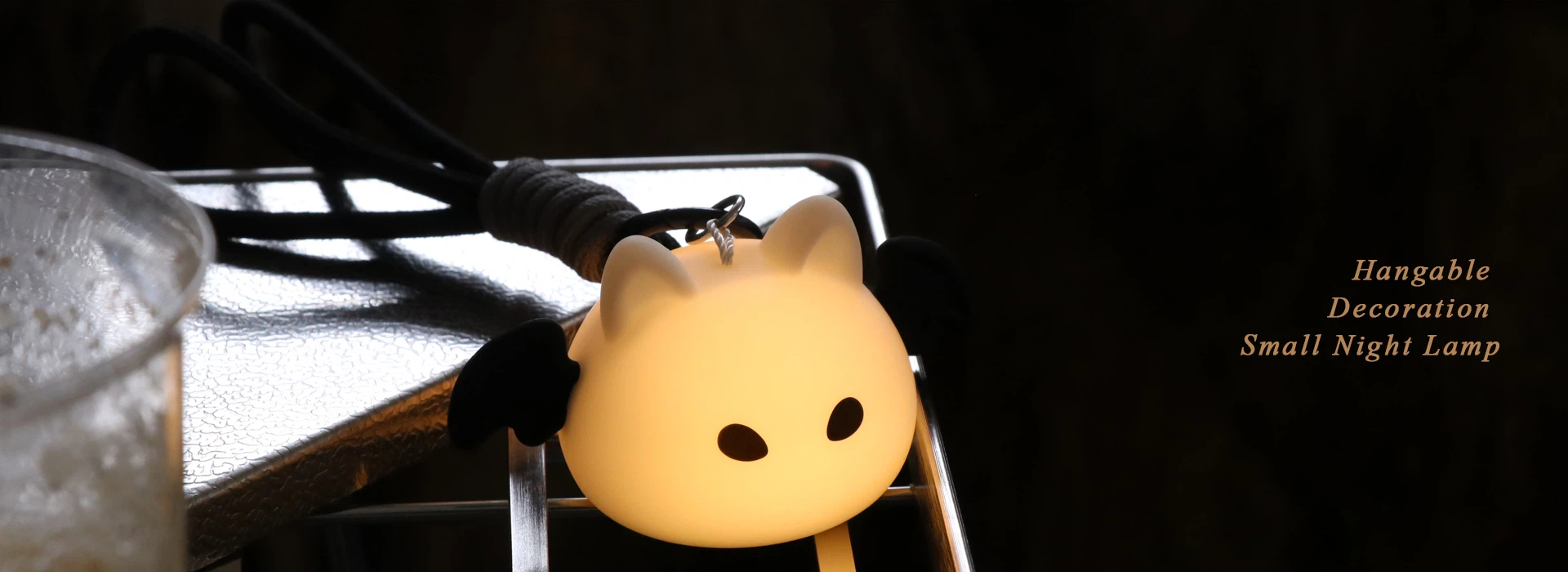 Hanging Small Silicone Night Lamp - Factory-Made Decorative Light