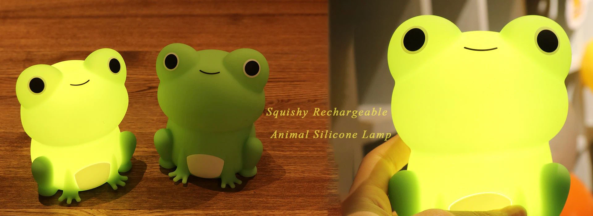 Top-Selling Rechargeable Frog Silicone Night Light - Manufacturer Supply